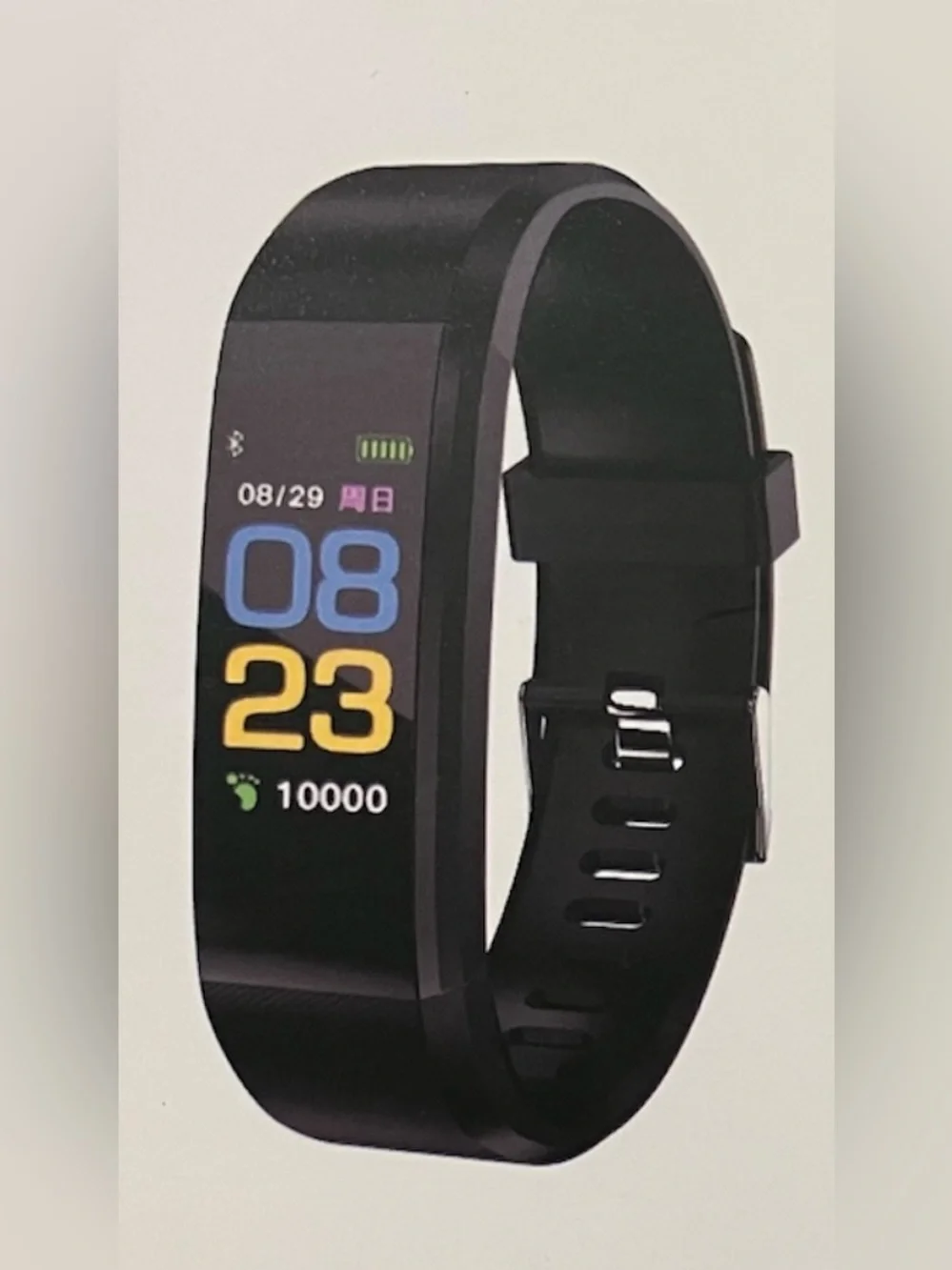 New Black Fitness Tracker Smart Band with Color Display